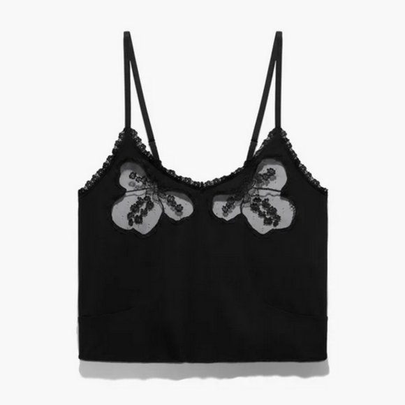 Savage X Fenty Other - Savage X Fenty Women's A Peek Behind the Lace Cami in Black Size L NWT $39